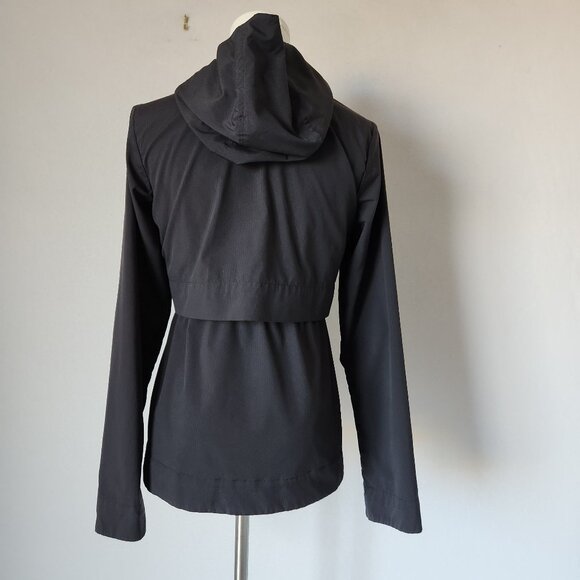 Lululemon Nonstop Hooded Jacket Zip Up Lightweight Water-Repellent Black - Picture 11 of 16